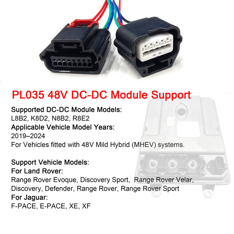 WOYO PL035 48V DC‑DC Module Tester for Jaguar Land Rover MHEV 2019‑2024