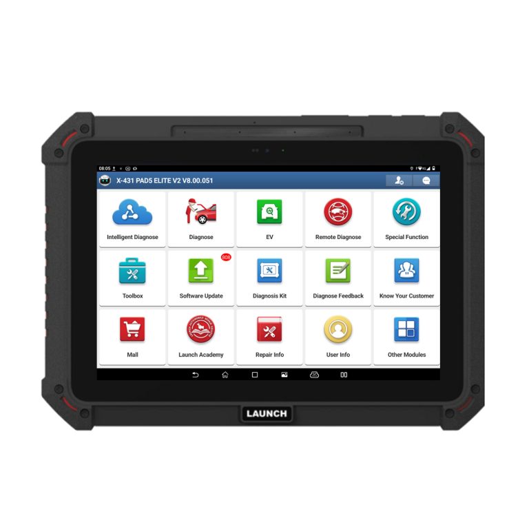 LAUNCH X-431 PAD5 PAD V ELITE V2 Multi-Brand Diagnostic Scanner with SmartLink V4 Full-System Diagnostics J2534 CAN FD & DoIP(Pre-sale)