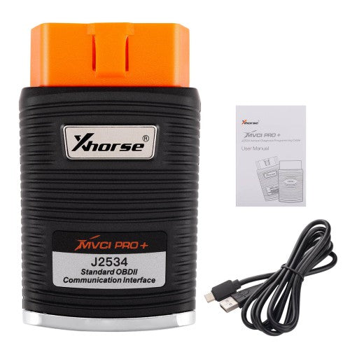 XHORSE MVCI PRO+ XDMVJP J2534 Passthru Cable Vehicle Diagnostic Programming Cable
