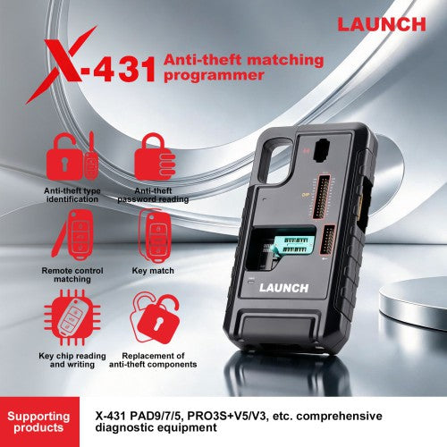 LAUNCH XPROG5 X PROG5 IMMO Programmer 3-in-1 ECU TCU Cloning Tool Upgrade of XPROG3 Supports VW MQB 5C 5D & V850 RH850 Key Programming