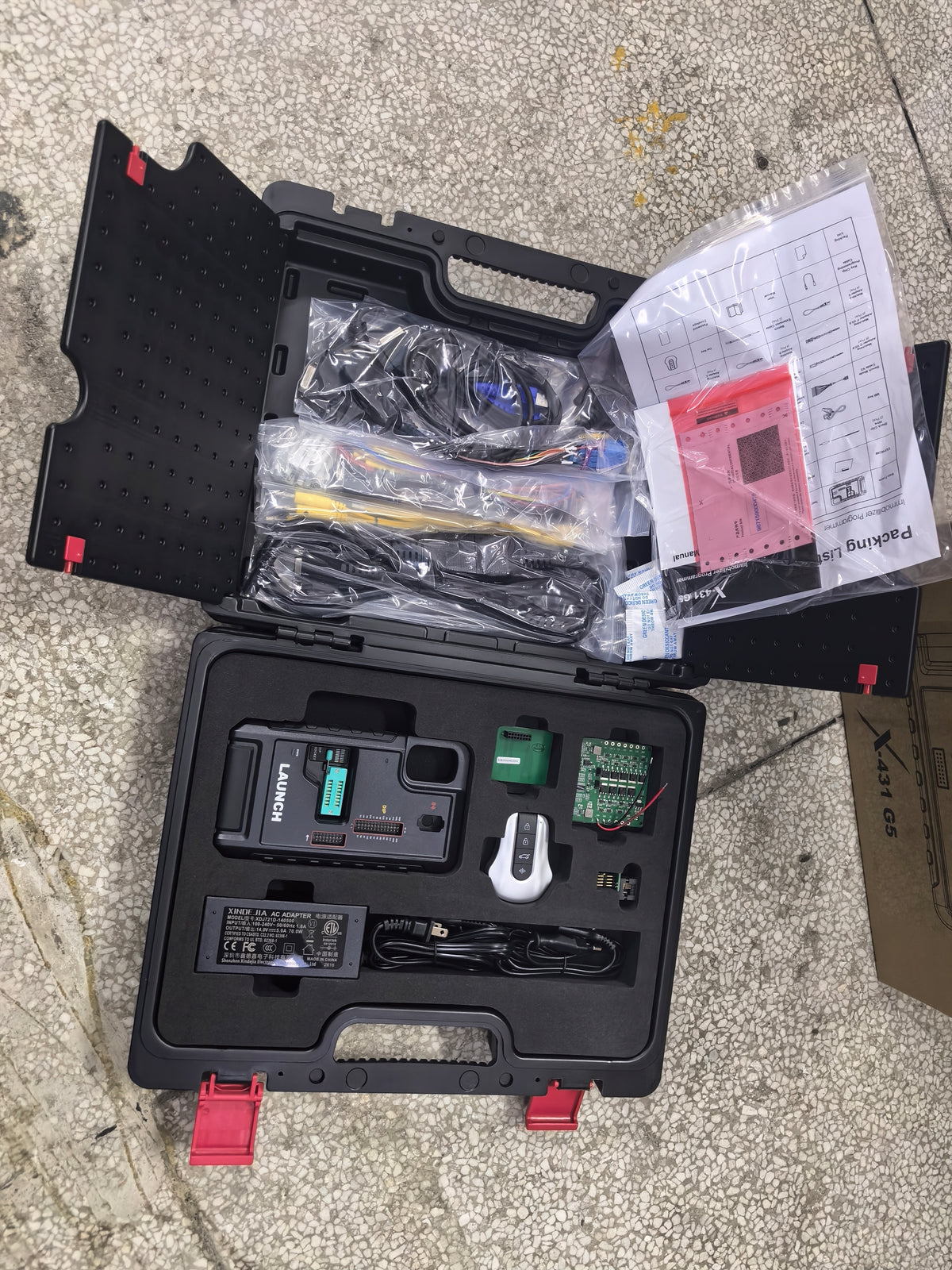 LAUNCH XPROG5 XPROG 5 auto key programmer IMMO Programmer 3-in-1 ECU TCU Cloning Tool Upgrade of XPROG3 Supports VW MQB 5C 5D & V850 RH850 Key Programming