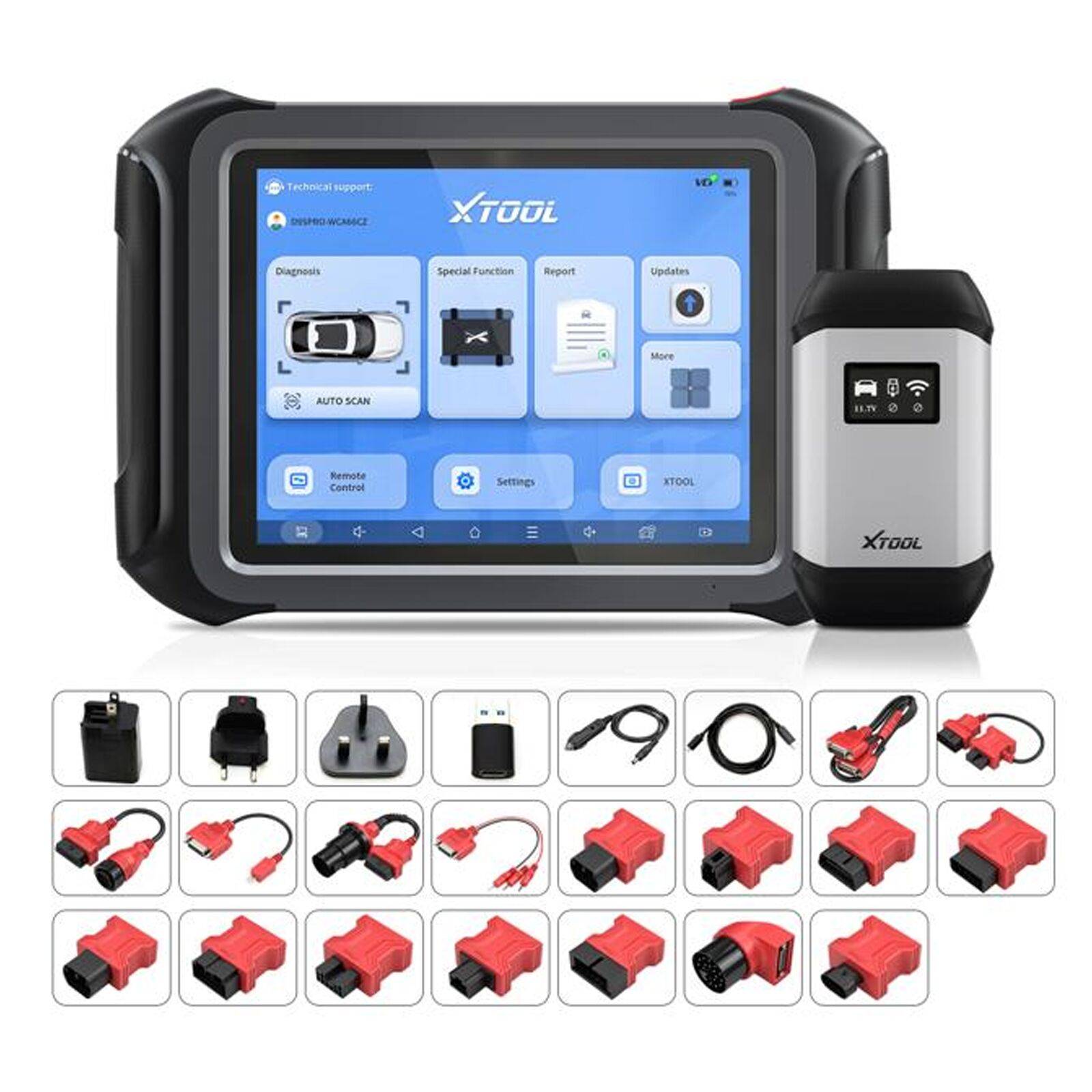 Xtool Service Tools XTOOL D9S PRO System Diagnostics Online Offline programmer 24 fuctions