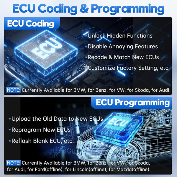 XTOOL D9S  ECU programming