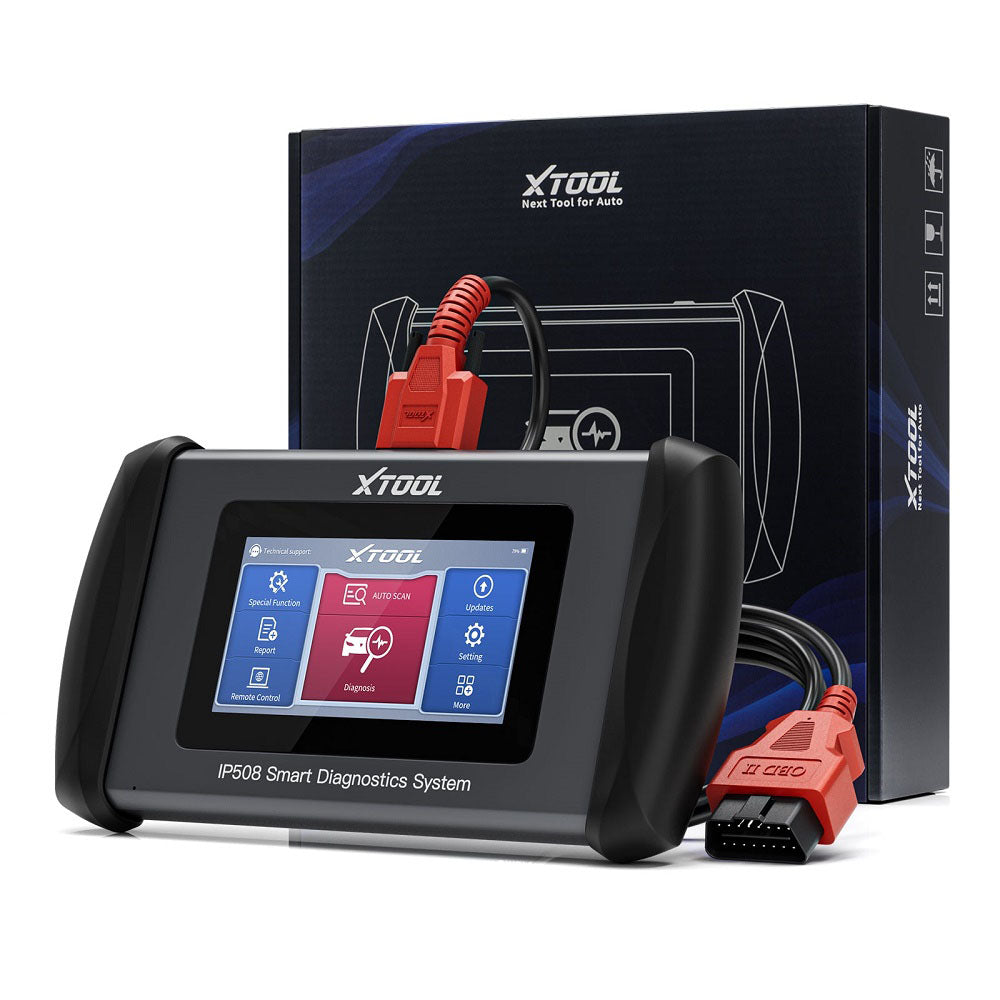 XTOOL InPlus IP508 OBD2 Scanner with ABS SRS Transmission Engine Code Reader, Car Diagnostic Scan Tool with 6 Reset Services