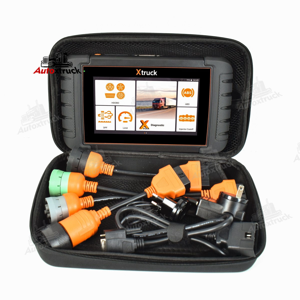 Xtruck HD19 Heavy Duty Diesel Truck Diagnostic Scanner - All-in-One Diagnostic Solution for Commercial Vehicles