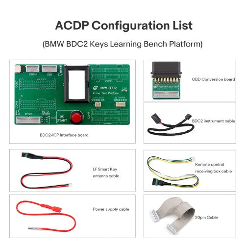 Yanhua ACDP BMW BDC2 Key Learning Bench Platform with AKL License A504