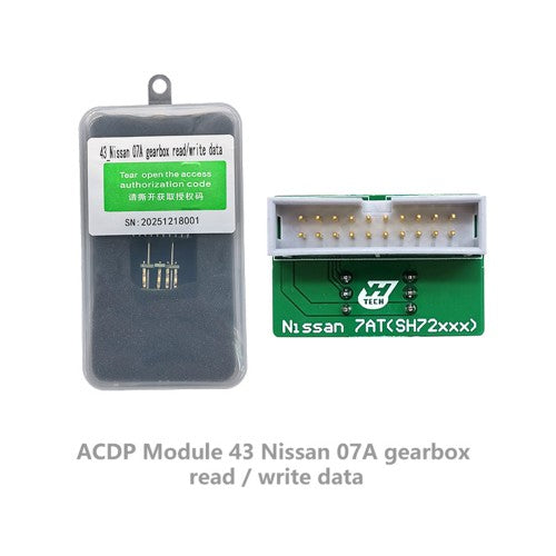 Yanhua Mini ACDP Module 43 with License A004 for Nissan 07A Transmission Gearbox Read/Write Data