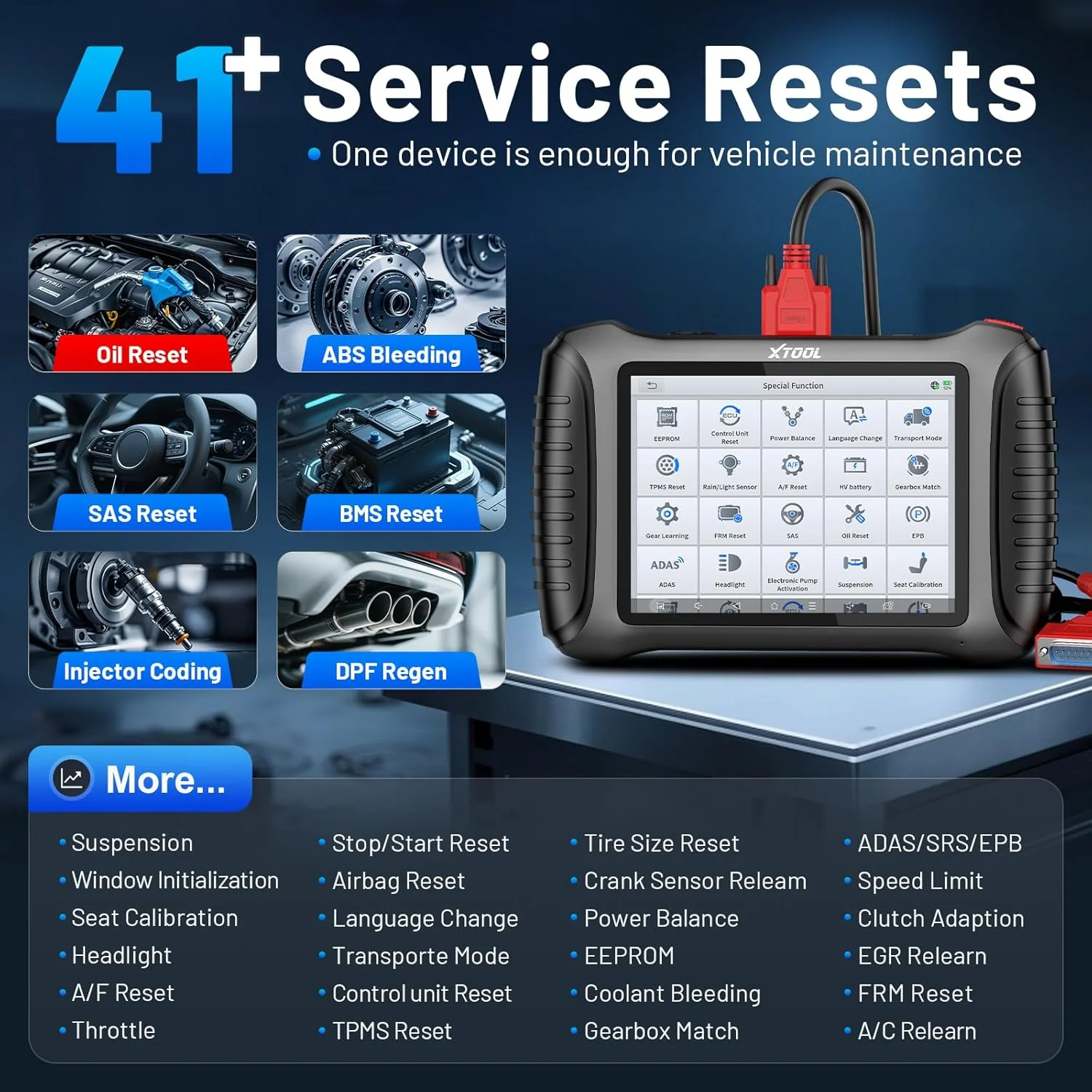 XTOOL INPLUS IP900 ECU Coding Key Programmer VAG Guided & FCA OBDII Scanner