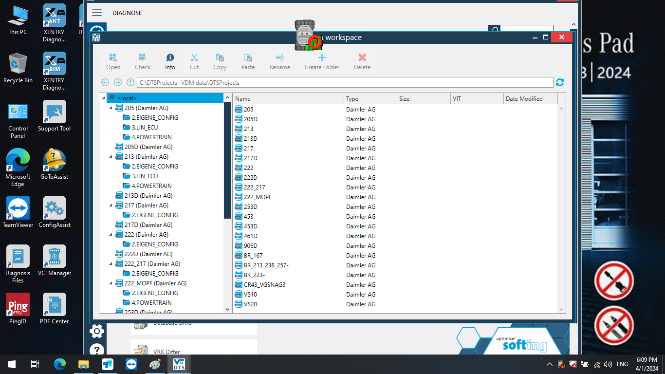 V2025.09 Benz Xentry Diagnostic & Programming Software For Mercedes installed in SSD/HDD