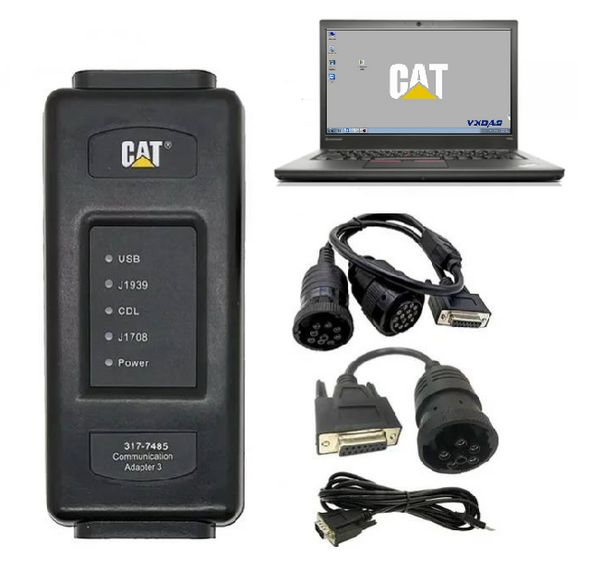 CAT Caterpillar ET4 Diagnostic Communication Adapter IV CAT truck Diagnostic Tool 2023A/2019C