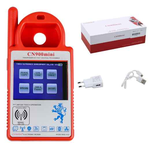 CN900 MINI Transponder Key Programmer V5.18 Smart CN900 with Multi-Language For 4C 46 4D 48 G Chips - VXDAS Official Store