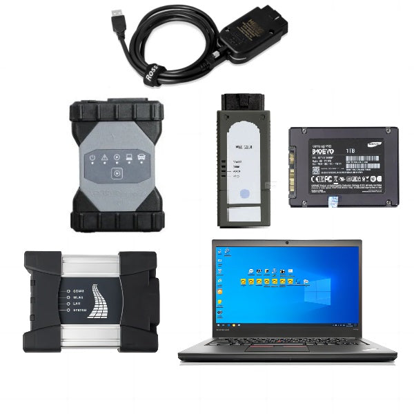 MB Star C4 doip+ICOM NEXT + V-AS 6154 With Lenovo Laptop I7 8G and 2TB HDD/SSD BM-W BENZ ODIS Software Complete