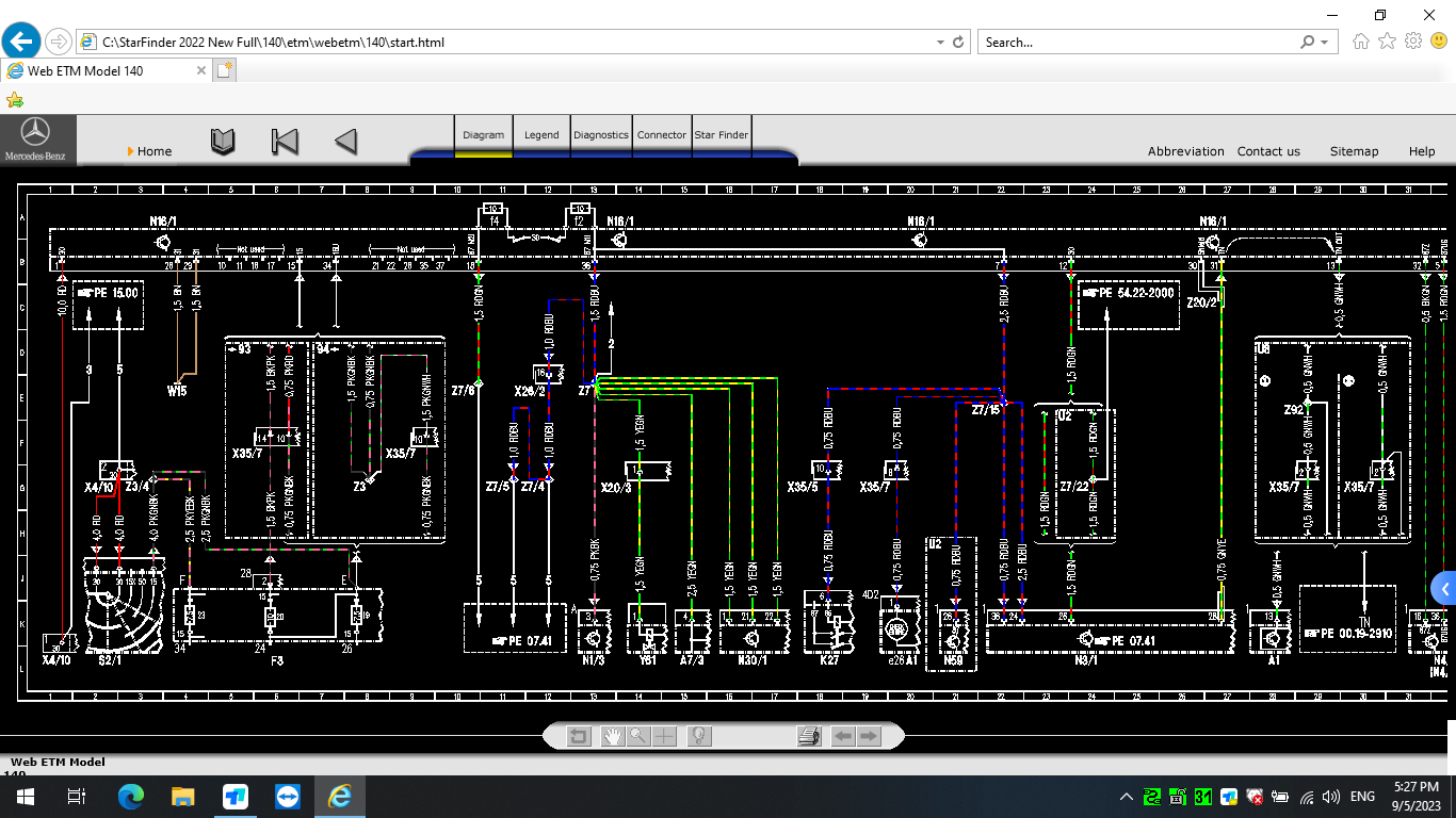 MB SD Connect C5 with Lenovo Laptop and V2023.09 Software 500G Full Set Ready to Use