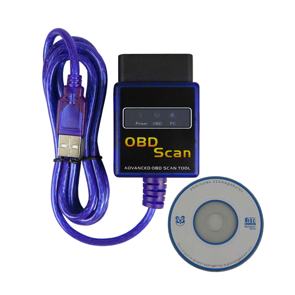 OBDII Scanner Vgate Elm327 V1.5 Advanced Obd2 Car Diagnostic