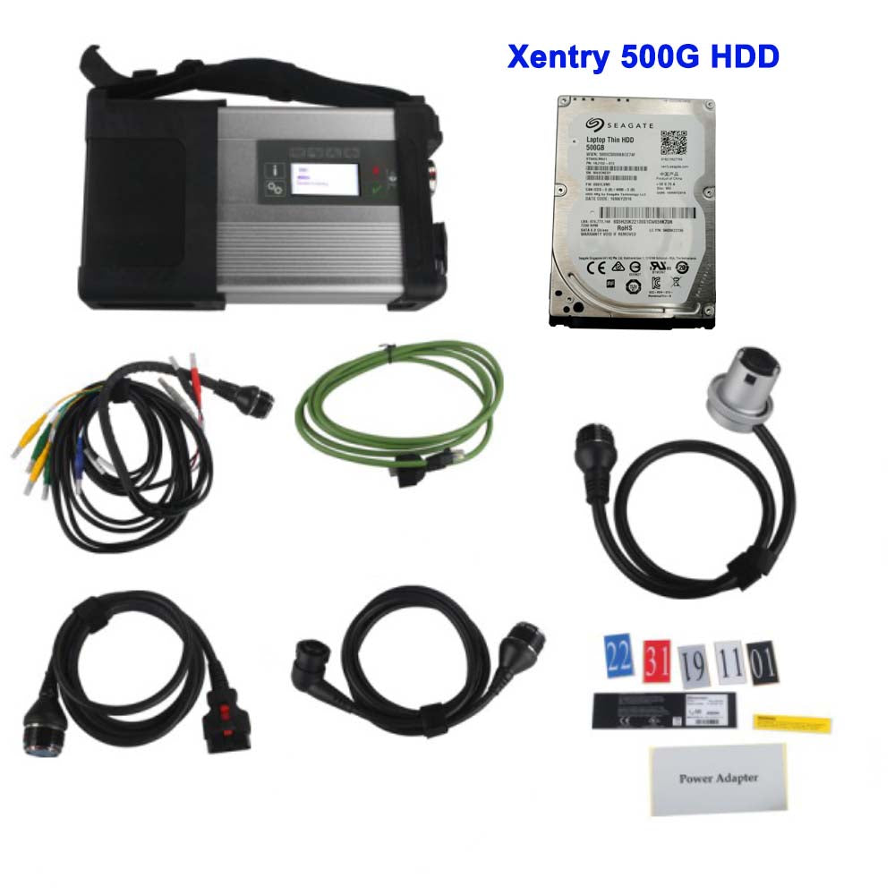 Wifi MB SD C5 Connect Star Diagnosis with Benz Software HDD/SSD for Cars and Trucks Multi-Language - VXDAS Official Store