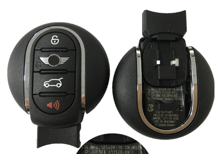 Original NEW 3+1 Button Smart Card for BMW MINI 433MHz PCF7953 - VXDAS Official Store