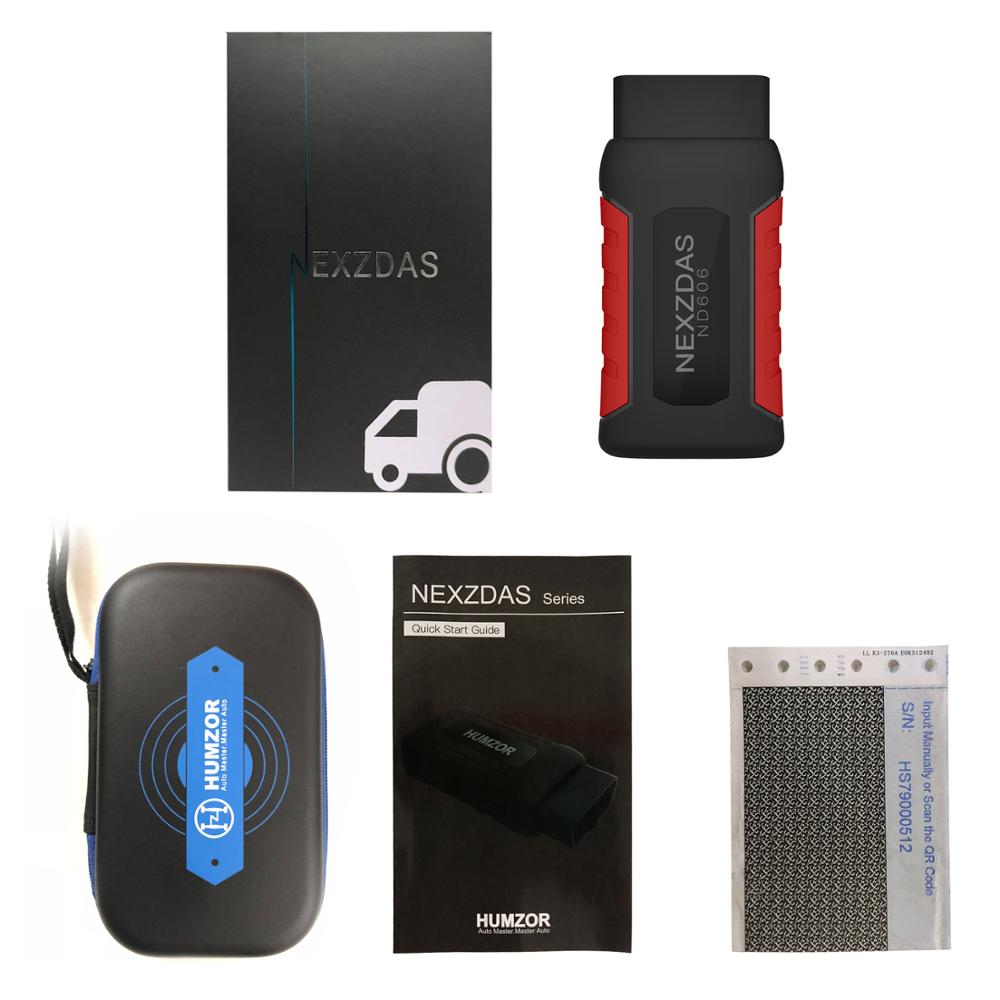 Humzor NexzDAS ND666 Plus Auto Diagnosis Tool OBD2 Scanner for Cars An –  VXDAS Official Store