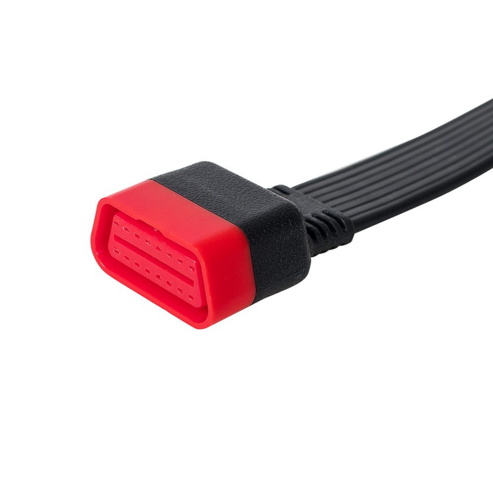 DCHAV OBD2 Extension Cable OBDII Diagnostic Extender Adapter Cord Flat Ribbon 16 Pin Male to Female Right Angle OBD II Port Harness 3ft for Auto Car S HEAVY DUTY OBDII O.I.S DAD 15\u0027 EXTENSION CABLE, Smogchecksupplies