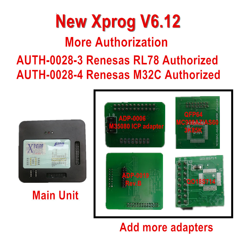 XPROG V6.12 M X-PROG Box ECU Programmer Tool
