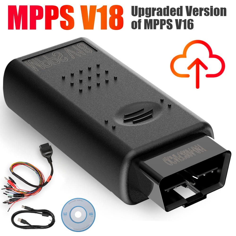 MPPS V18 MAIN+TRICORE+MULTIBOOT with Breakout Tricore Cable Firmware  1.09.03 With Checksum and ECU Recovery