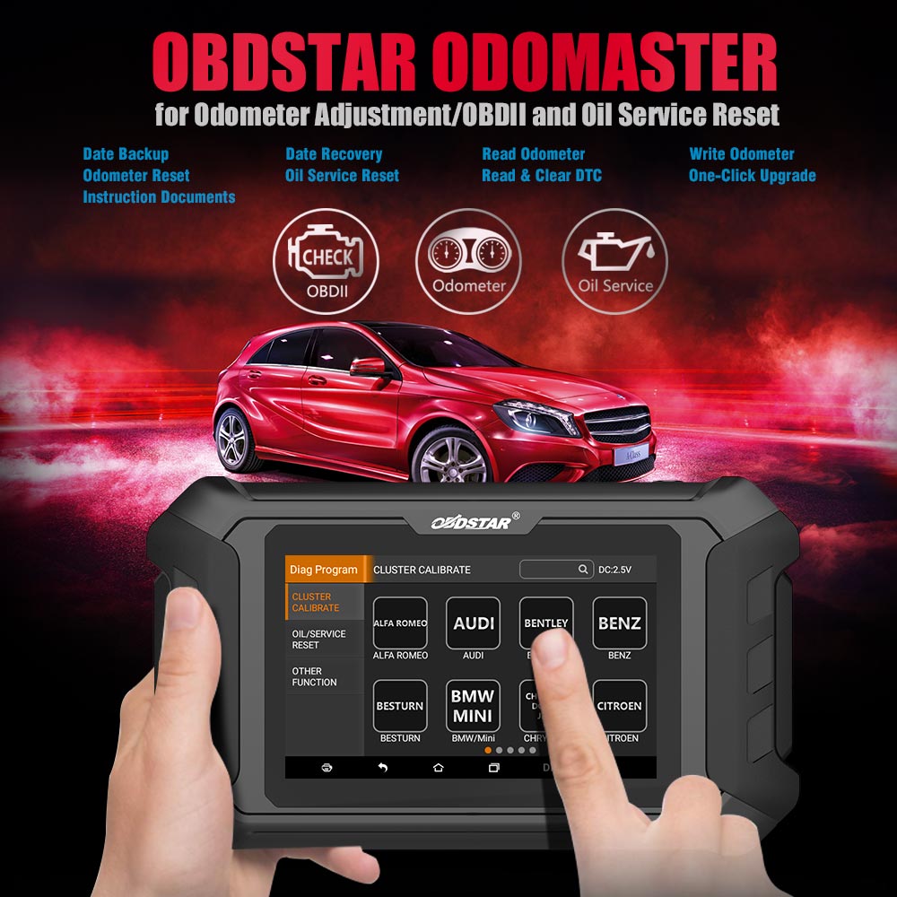 OBDSTAR ODO Master Odometer Adjust/ Oil Service Reset/ OBDII Functions