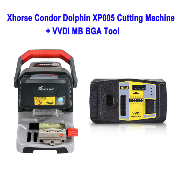 Xhorse Condor Dolphin XP005 Automatic Key Cutting Machine Plus VVDI MB Tool with 1 Free Token Everyday - VXDAS Official Store