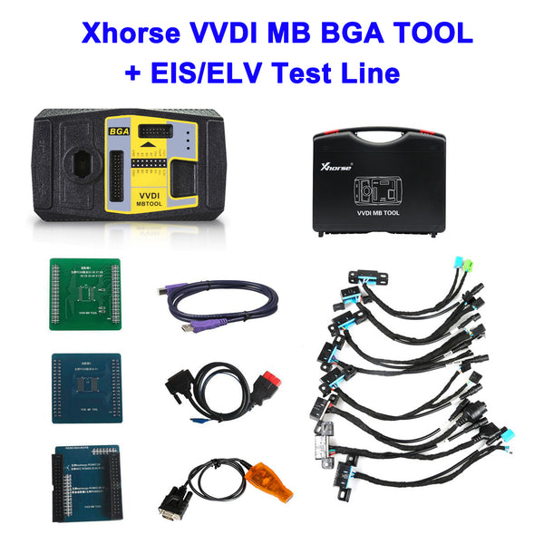 Xhorse VVDI MB TOOL BGA Key Programmer Work with EIS/ELV Test Line for Benz - VXDAS Official Store