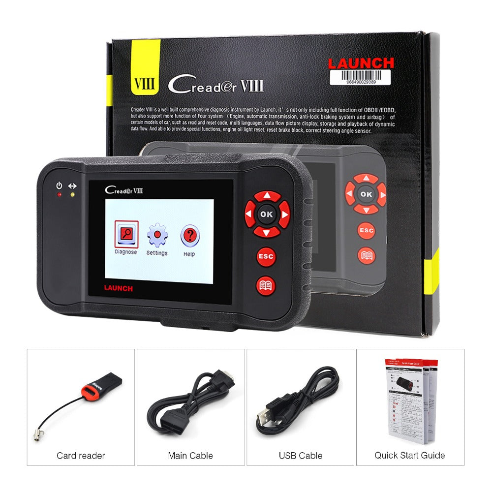 Launch X431 Creader VIII CRP129 Comprehensive OBD Auto Diagnostic Tool
