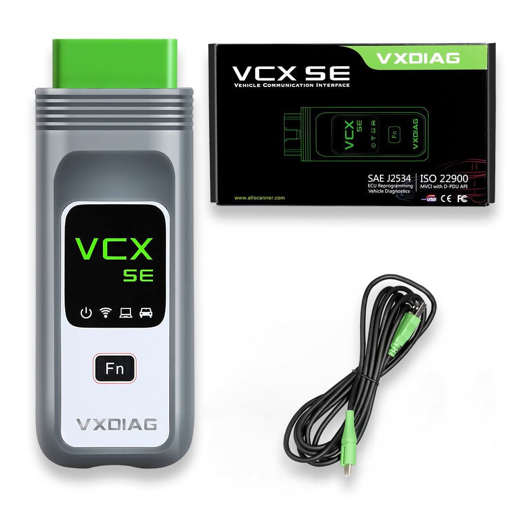 VXDIAG VCX SE PRO 3 in 1 VXDIAG OBD2 Diagnostic Tool with 3 Free Car Software Authorization