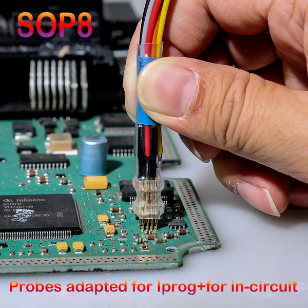 Probes Adapters for V84 Iprog+ Pro or Xprog Programmer in-circuit - VXDAS Official Store