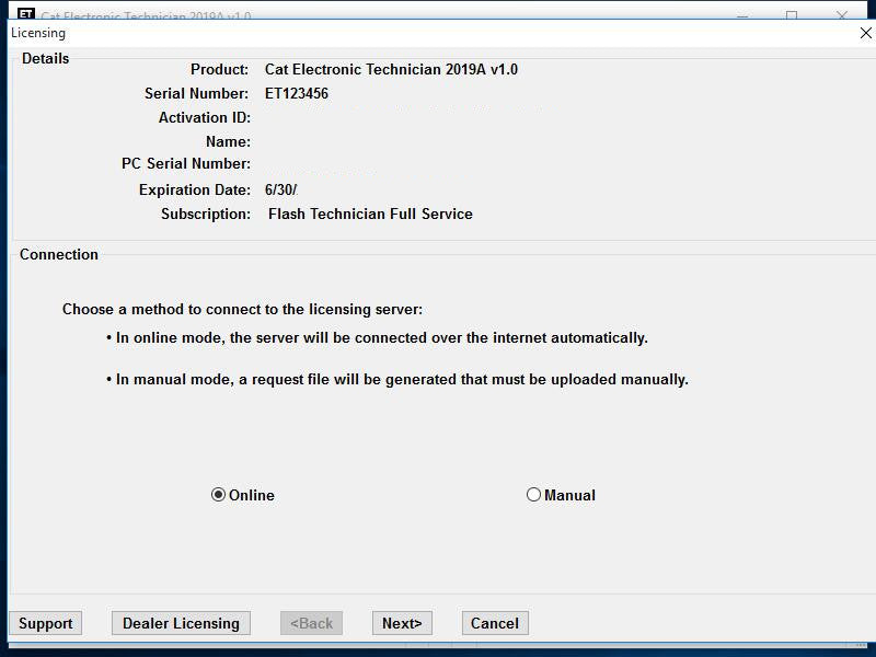 CAT ET Software 2024C Caterpillar Electronic Technician Diagnostic Software