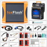 FoxFlash Chiptuning Tool Free Update with Free Damos Supports VR Reading and Auto Checksum and Super Strong ECU, TCU Clone