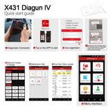 Launch X431 Diagun IV Auto Full System Diagnostic Tool Support Bluetooth/Wifi with 2 Year Free Update - VXDAS Official Store