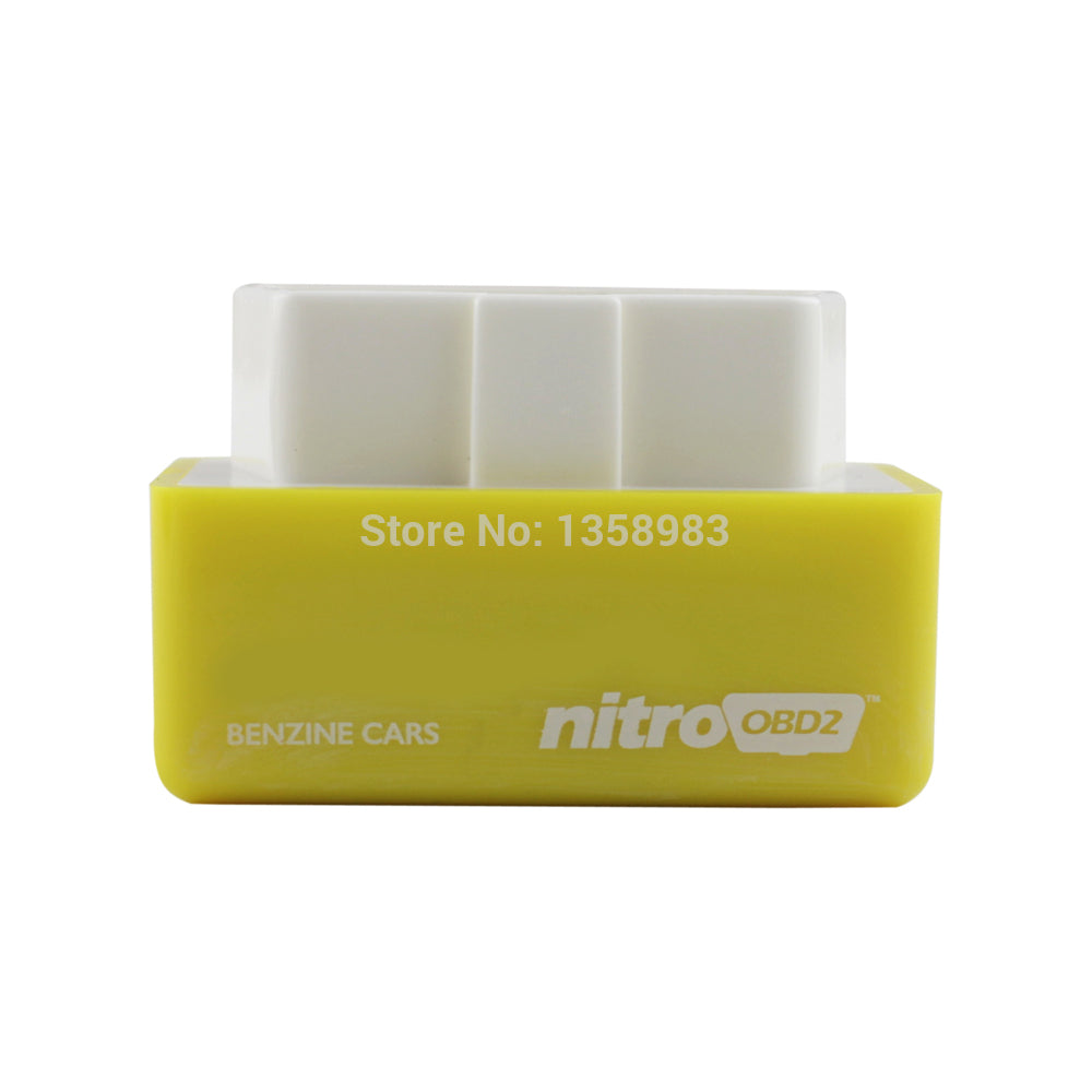 NitroOBD2 Chip Tuning Box Interface Plug and Drive Nitro OBD2 scanner for Benzine/ Diesel Cars