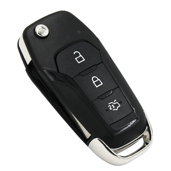 Replacement Car Remotes for Ford ESCORT 3 Button Remote Controls 433MHz 10pcs/set - VXDAS Official Store