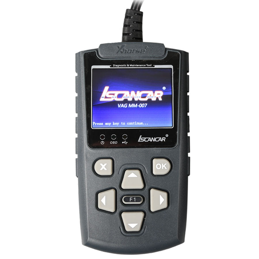 Iscanar Iscancar VAG MM007 Diagnostic and Maintenance Tool Supports Mileage