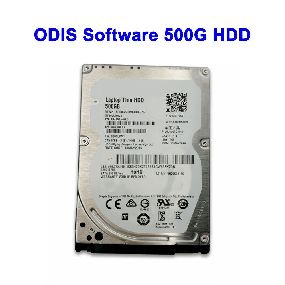 ODIS Software V25.03 V-W A-udi Elsawin 6.0 Vag ETKA 8.3 ODI-S Engineer Software V19 Installed In HDD/SSD