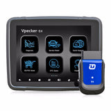 VPECKER E4 Android Full System Car Diagnostic Tool with Vpecker E4 Tablet Support Multi-Language - VXDAS Official Store