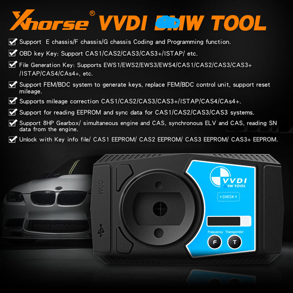 Xhorse VVDI BM-W Immobilizer Coding and Programming Tool