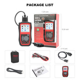Autel AutoLink AL539 OBDII CAN Professional Electrical Test Tool OBD 2 Code Reader One-Click I/M Free Update - VXDAS Official Store