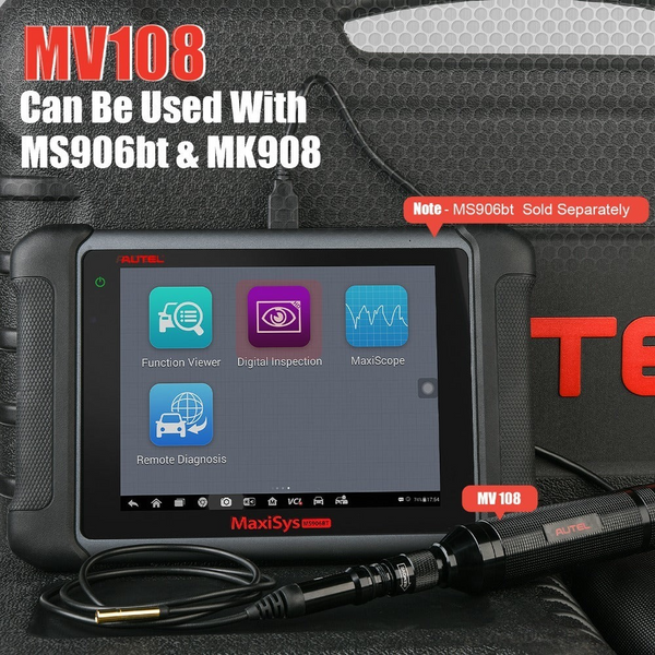 Autel MaxiVideo MV108 8.5mm Digital Inspection Camera for MaxiSys Tablet Kit