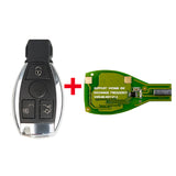 Xhorse VVDI BE Key Pro Plus with Smart Key Shell 3 Button Single Battery for Mercedes Benz - VXDAS Official Store