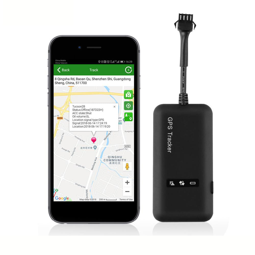 Mini GPS Car Tracker GPS Locator Cut Off Fuel TK110 GT02A GSM GPS Tracker  For Car 12-36V Google Maps Realtime Tracking Free APP – VXDAS Official Store