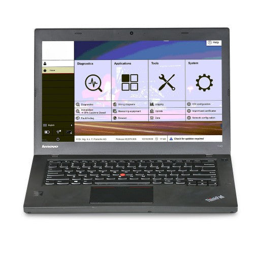 Piwis 3 with V41.600+V38.250  Piwis III Software SSD Installed on Lenovo T440 Laptop Full Set Ready To Use
