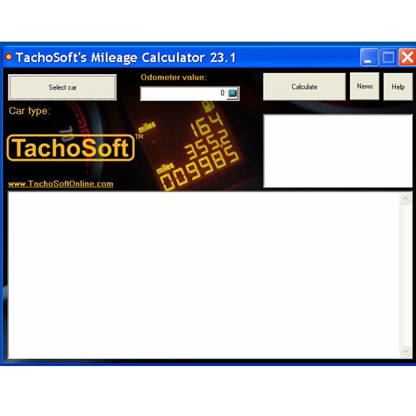 Newest Tachosoft Mileage Calculator V23.1 - VXDAS Official Store