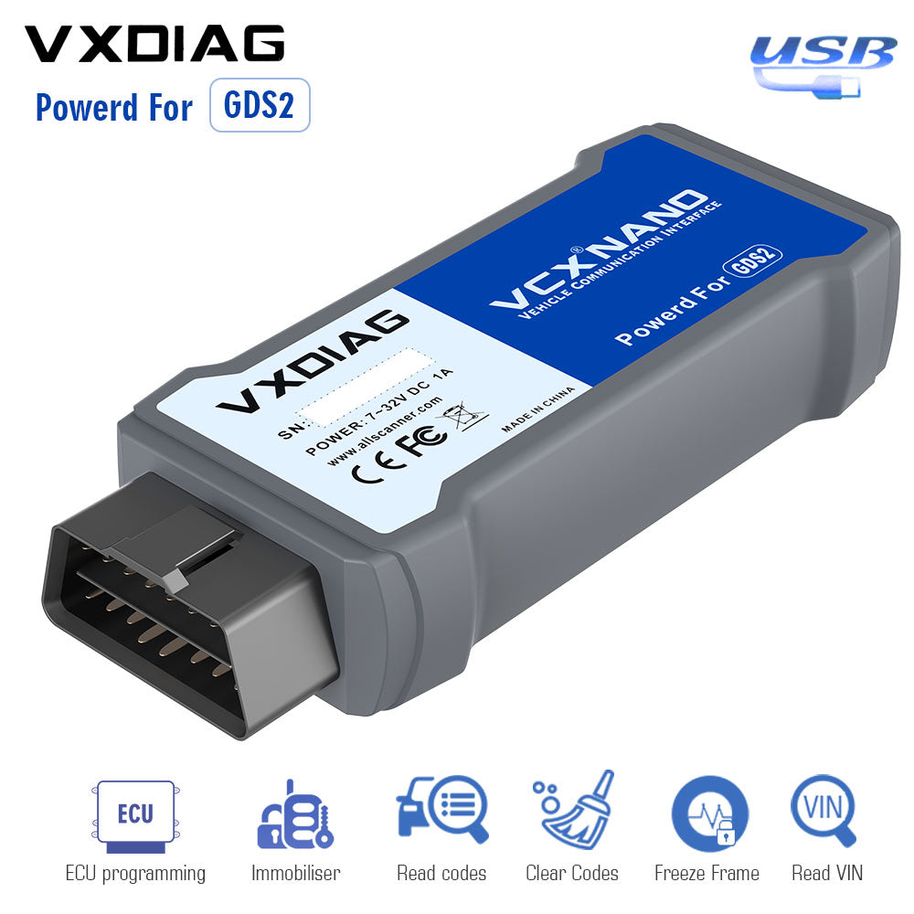 VXDIAG VCX NANO GDS2 and TIS2WEB for GM/OPEL Diagnostic Tool - VXDAS Official Store
