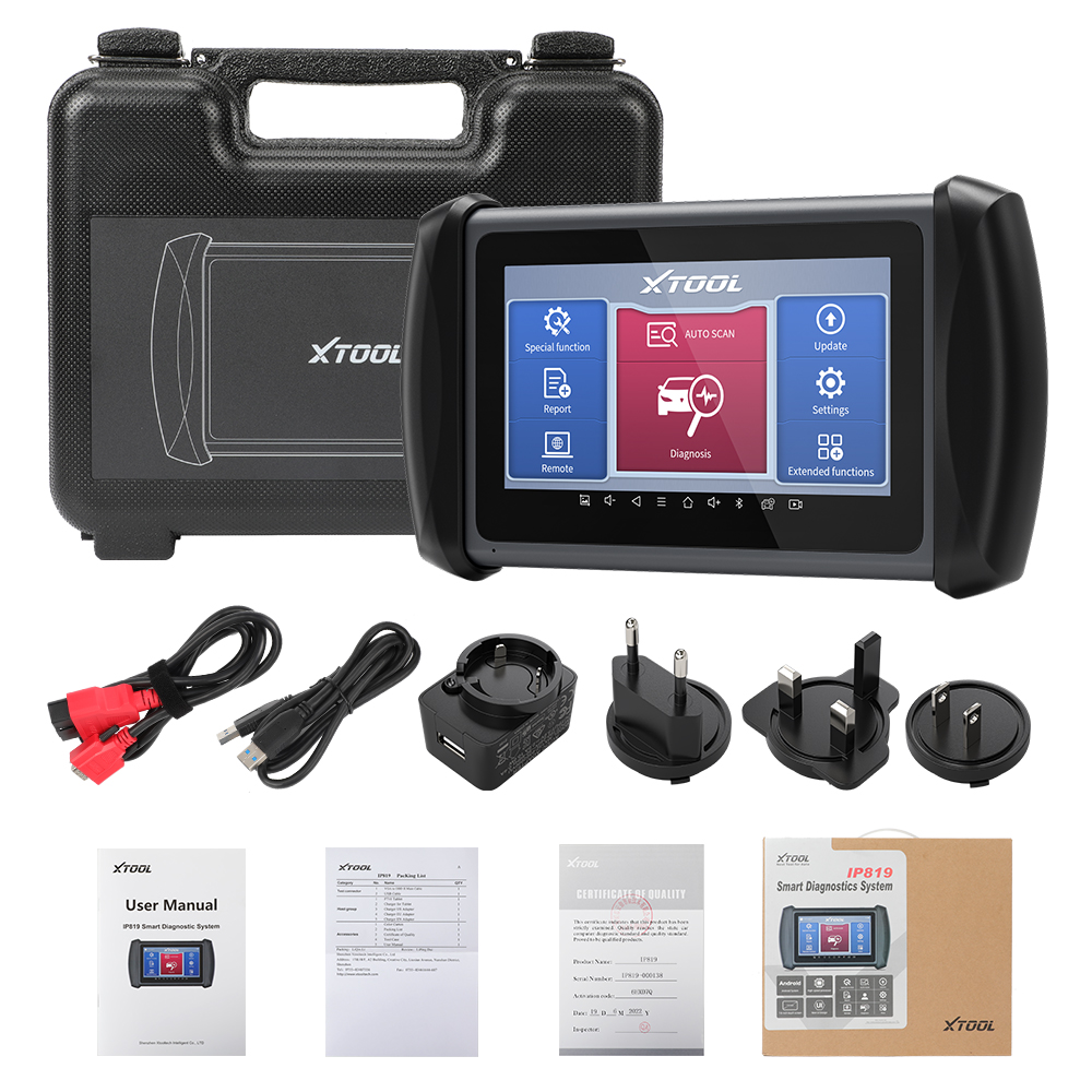 XTool IP819 Automotive Diagnostic Scan Tools 2022 Newest Version XTool