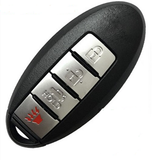 Car Remote Key for Nissan Teana 4 Buttons 315MHz 2009 10pcs/set - VXDAS Official Store