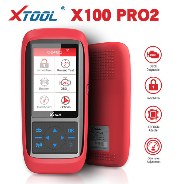XTOOL X100 Pro2 Auto Key Programmer with EEPROM Adapter Support Mileage Adjustment - VXDAS Official Store