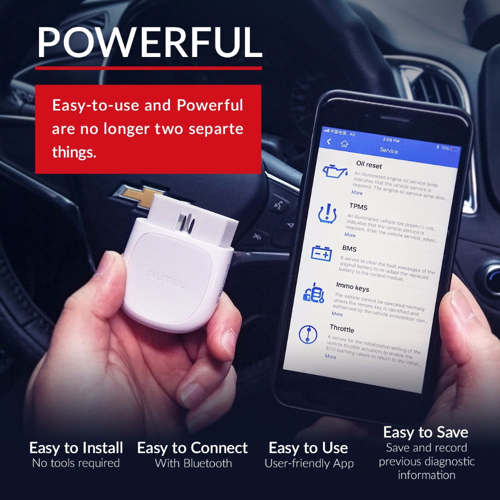 Autel AP200 Bluetooth OBD2 Scanner Code Reader Car Diagnostic Tool ...